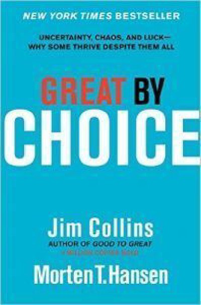 Great By Choice by Jim Collins