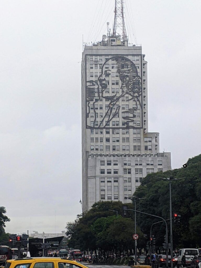 Mural of Peron