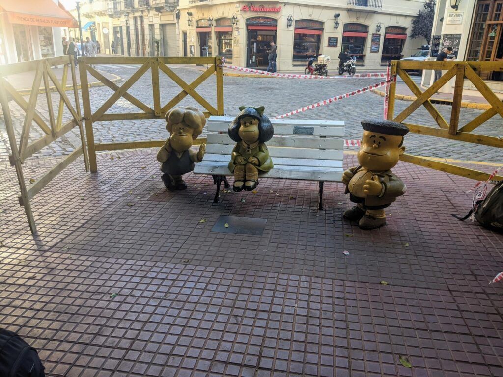Mafalda Statue