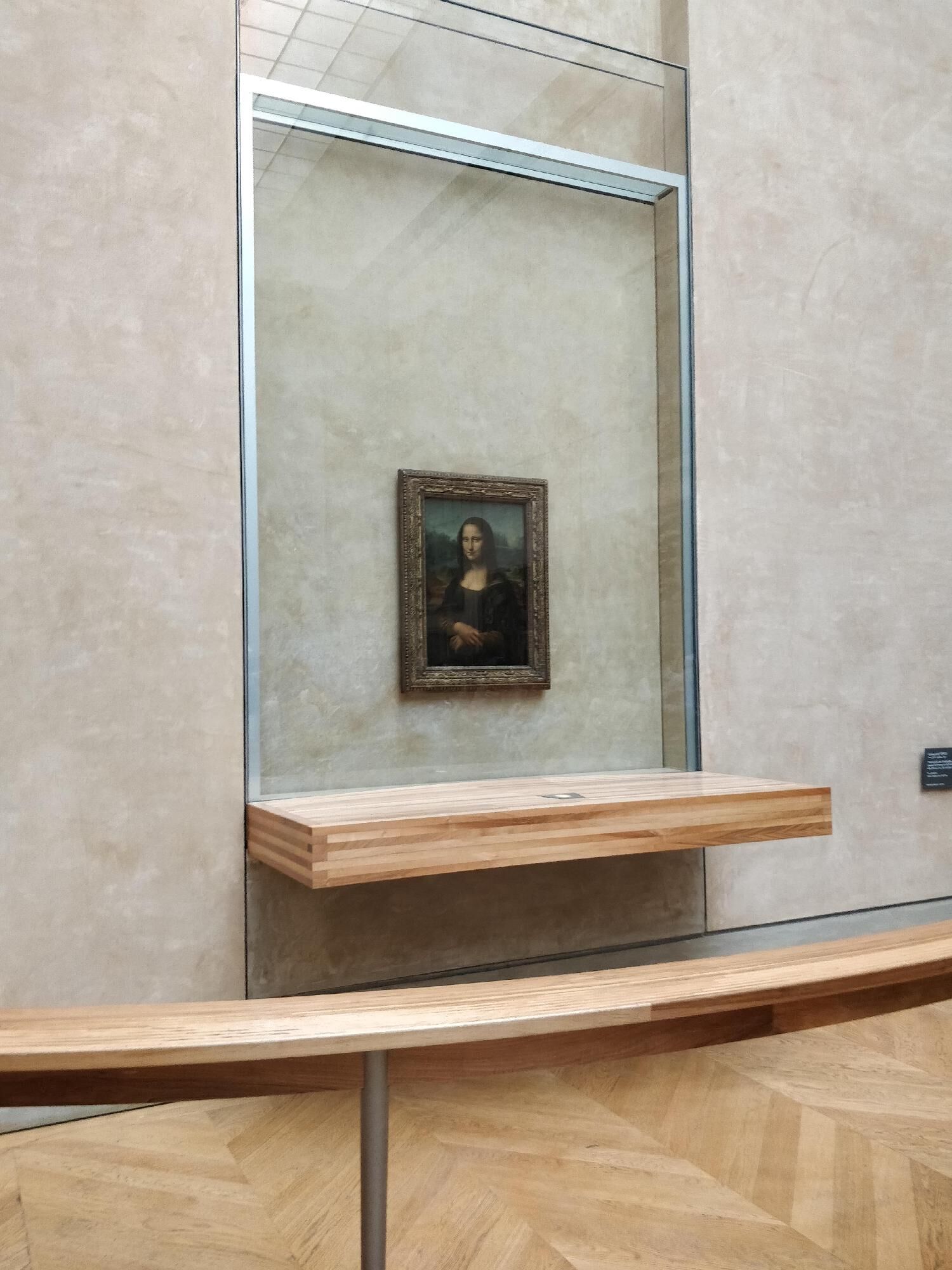 Mona Lisa at the Louvre Museum in Paris, France