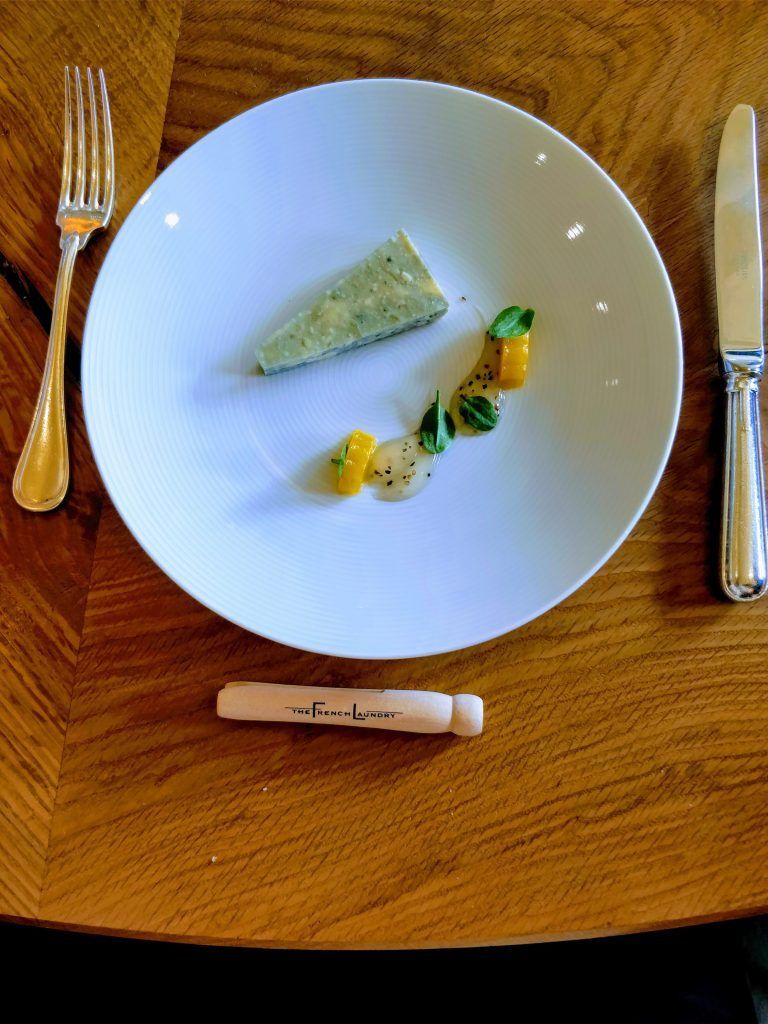 Meal at French Laundry