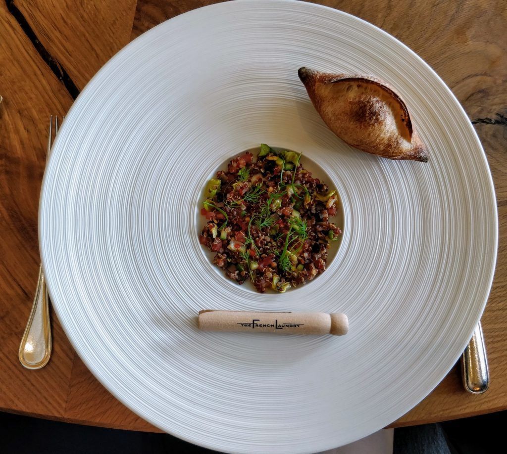Meal at French Laundry