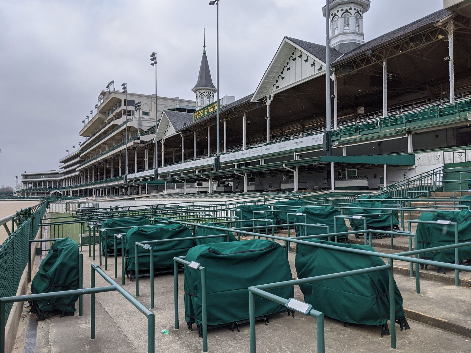 A museum exhibit related to the Kentucky Derby, known for hosting the famous horse race