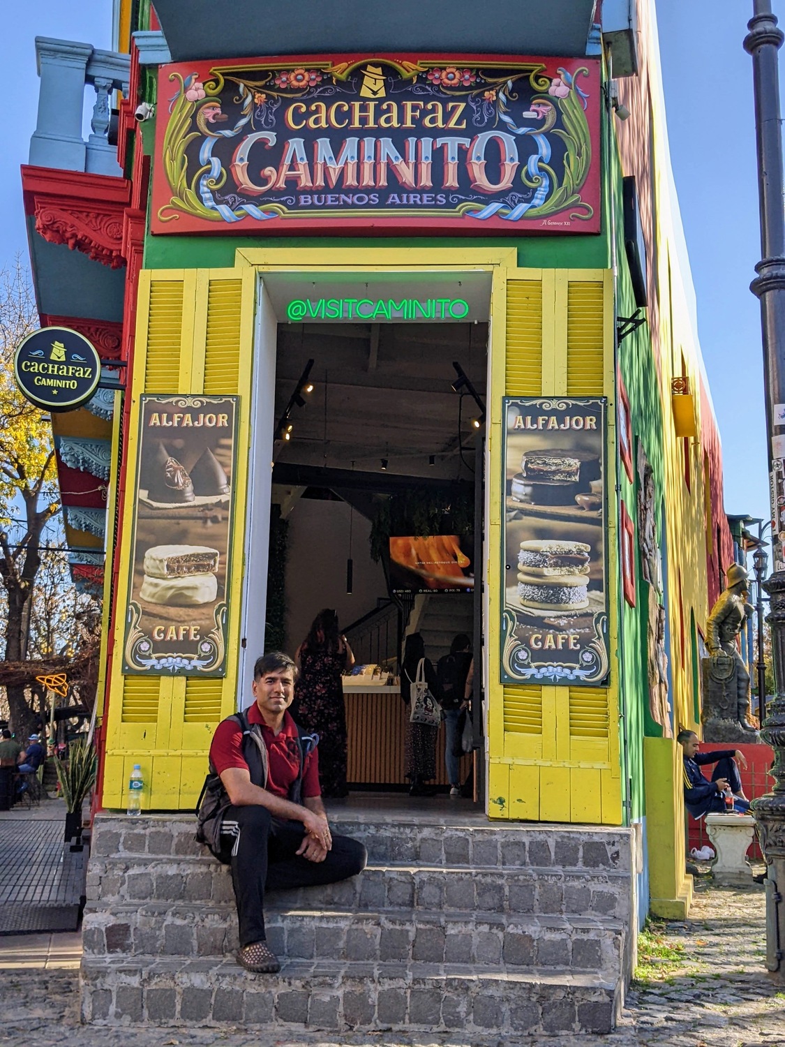El Caminito in La Boca neighborhood - great food and souvenier options here